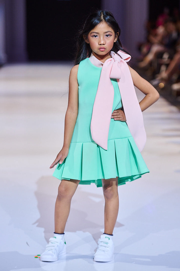 Tiffany Dress (With Pink Bow)