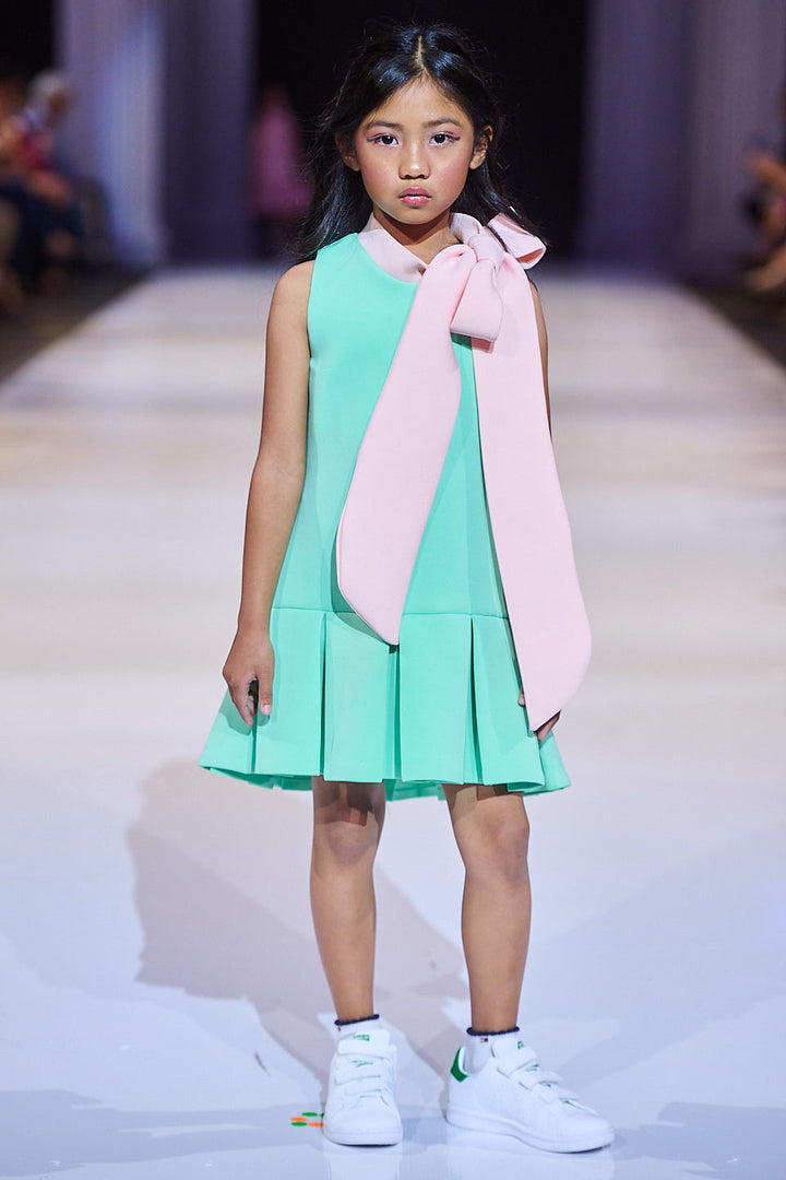 Tiffany Dress (With Pink Bow)