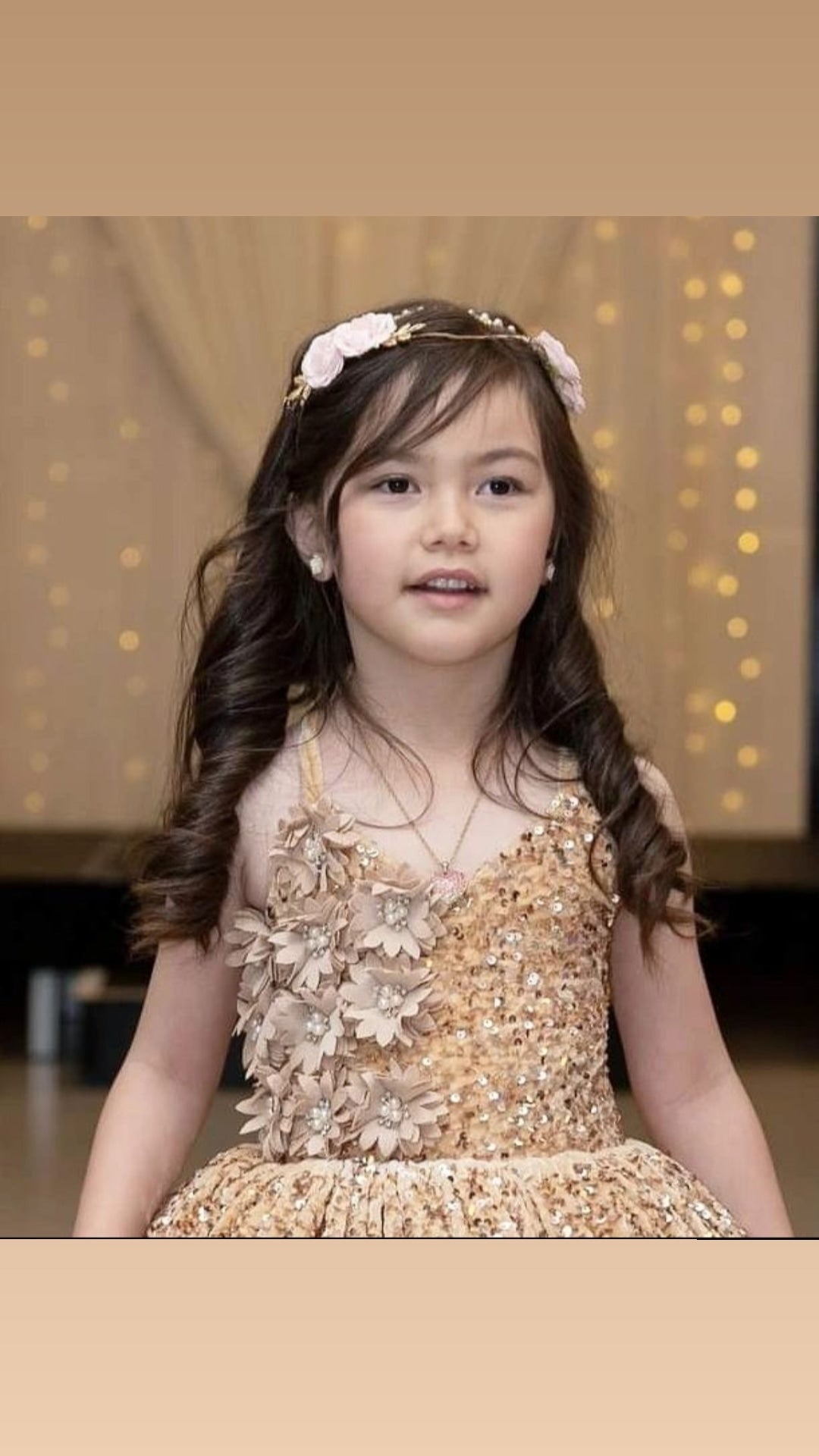 Rental: Golden Gown