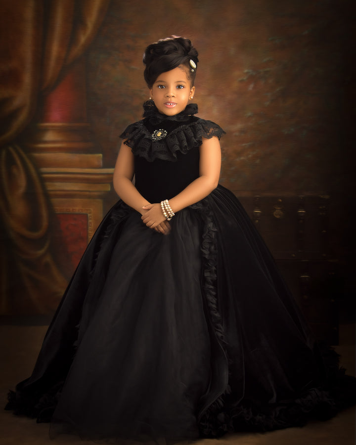 Noir Enchanté Gown
