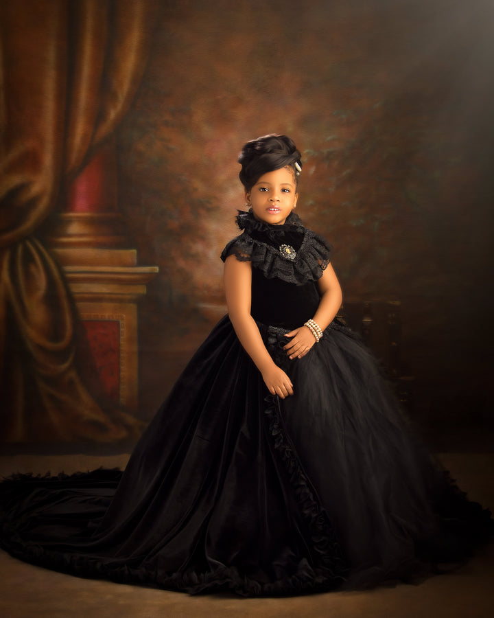 Noir Enchanté Gown
